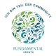 Logo von Fundamental Growth + Text "Ich bin Teil der Community Fundamental Growth"